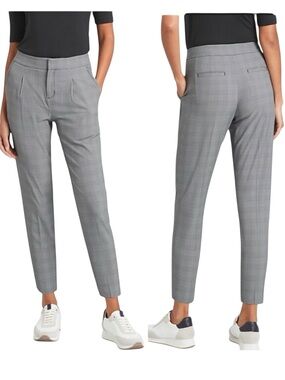 Banana Republic High Rise Tapered Performance Stretch Pants Size 10 Long